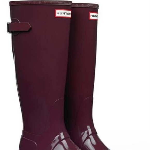 Hunter Original Tall Gloss Rain Boots - Picture 1 of 2